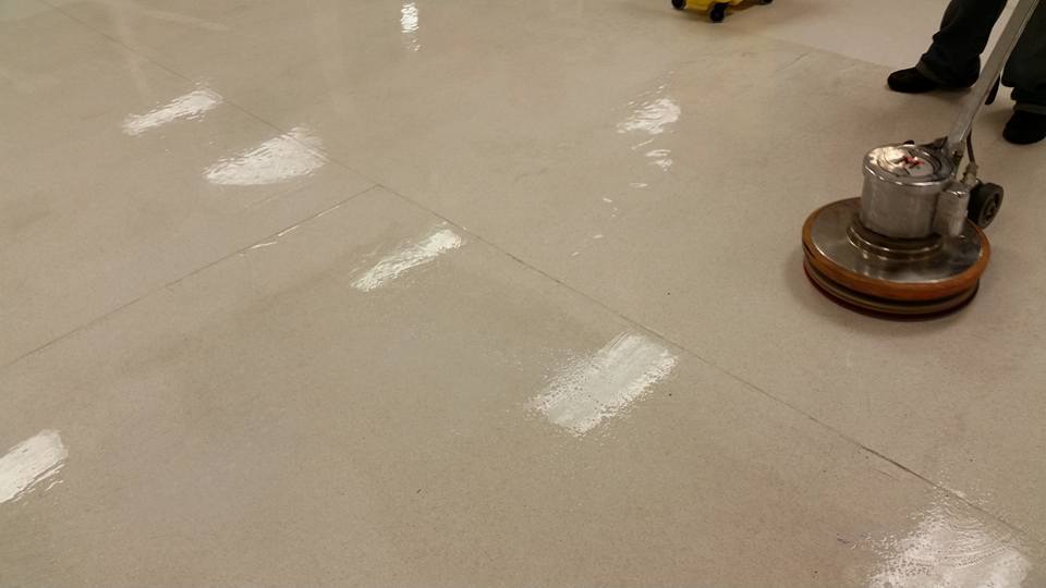 Floor stripping in Maywood, CA by Hot Shot Commercial Services, LLC